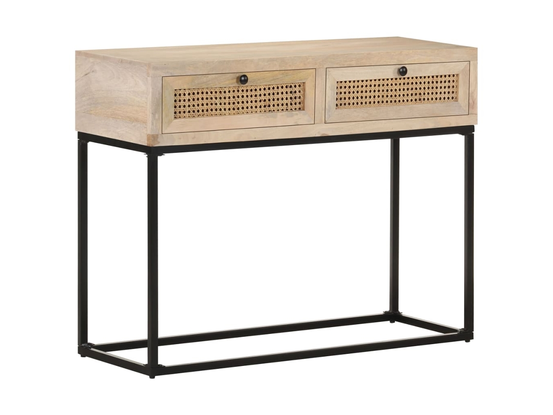 Console Table, Console Tables Vidaxl Branco Madeira