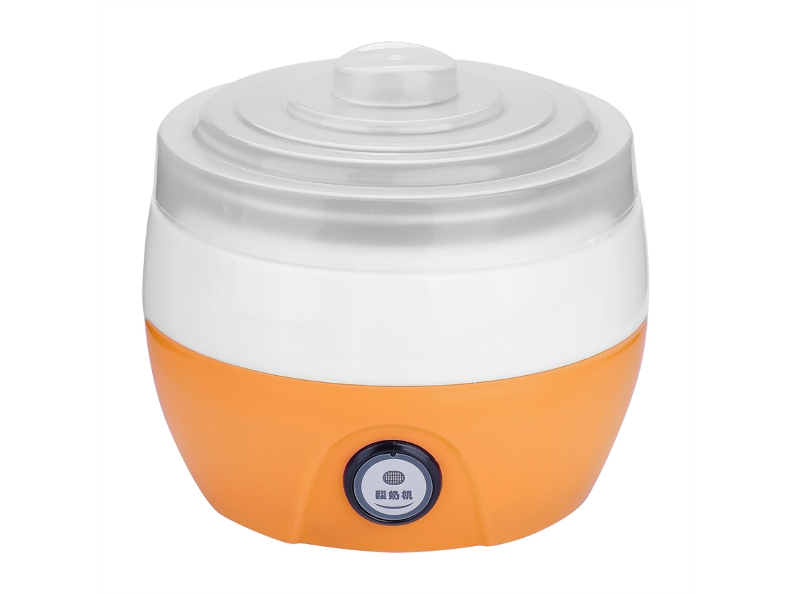 Laxiscreed Criador De Iogurte Elétrico Automático De 1l Com Revestimento De Aço Inoxidável