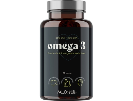 Suplemento Alimentar PALEOBULL Omega 3- 60