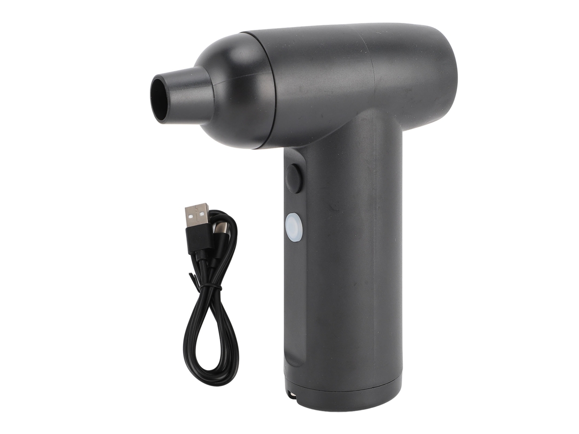 Aetheria aspirador de Ar Elétrico 110000rpm Sopro Seco Ajustável para Teclado Camping Barbecue Preto