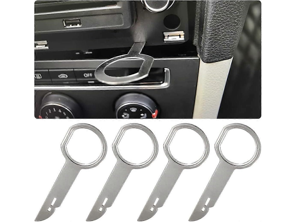 Conjunto de 4 ferramentas para remoção rádio automotivo GOKOCO