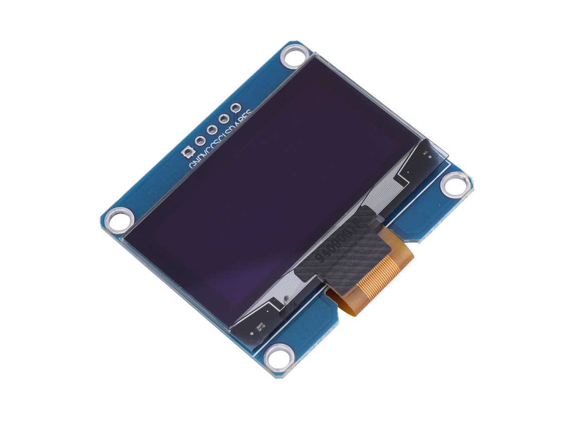 Módulo de display LCD 1,54 de alta qualidade, 5 pinos, SSD1309, 128x64, I2C (branco)