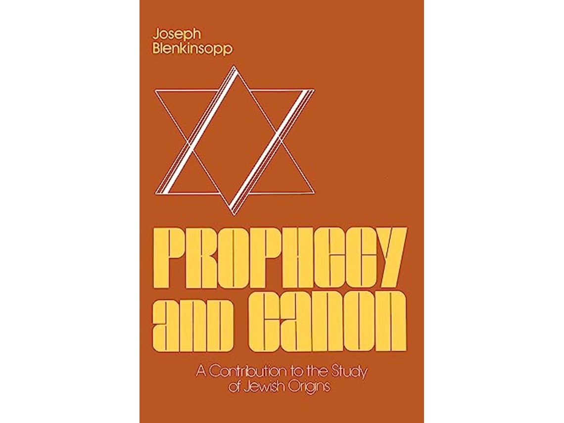 Livro Prophecy and Canon de Joseph Blenkinsopp (Inglês)