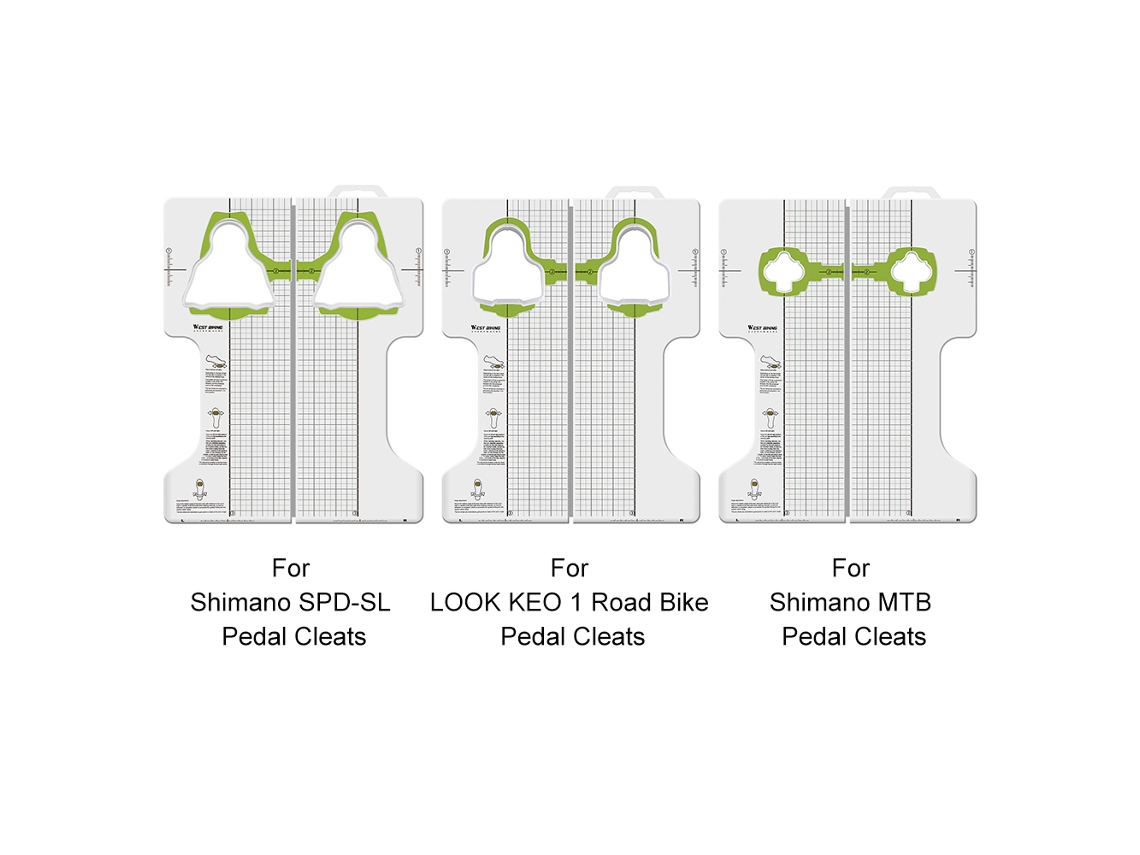 FERRAMENTA de Medição e Ajuste Mali para clips de pedais SPD, Crankbrothers, Speedplay
