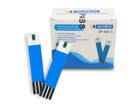 Tiras para Medição de Glicose Kf-A06-C MEDICALSHOP