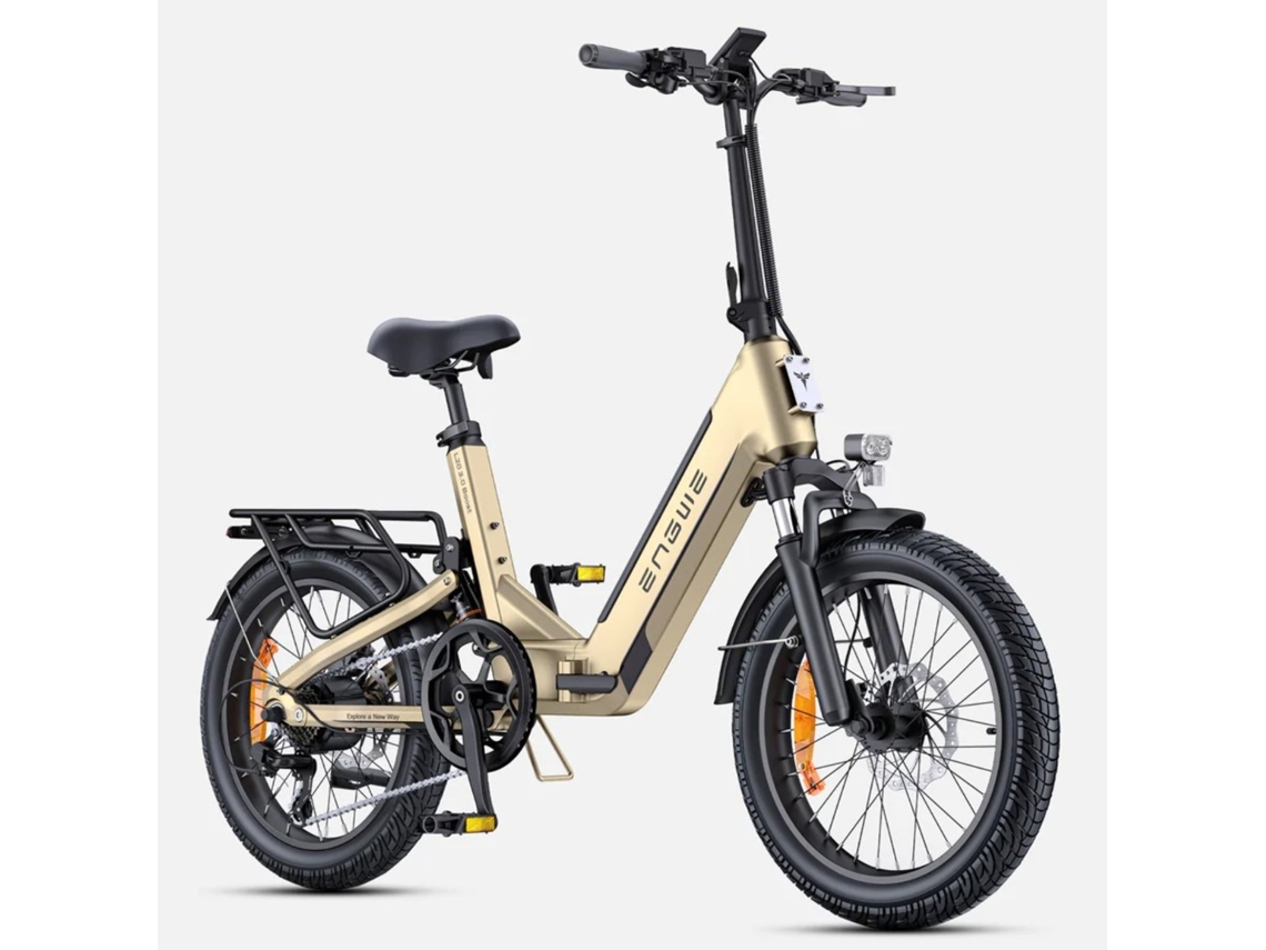 Bicicleta Elétrica Engwe L20 3.0 Boost Motor 250w Bateria 48v13.5ah Pneus De 20 Polegadas Travões A Disco Hidráulicos Certificação Tuv Ouro