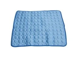Tapete Refrescante, para Cães e Gatos, Respirável, Macio, Uso no Verão, Tamanho Xxl, Azul AQUAFORGE