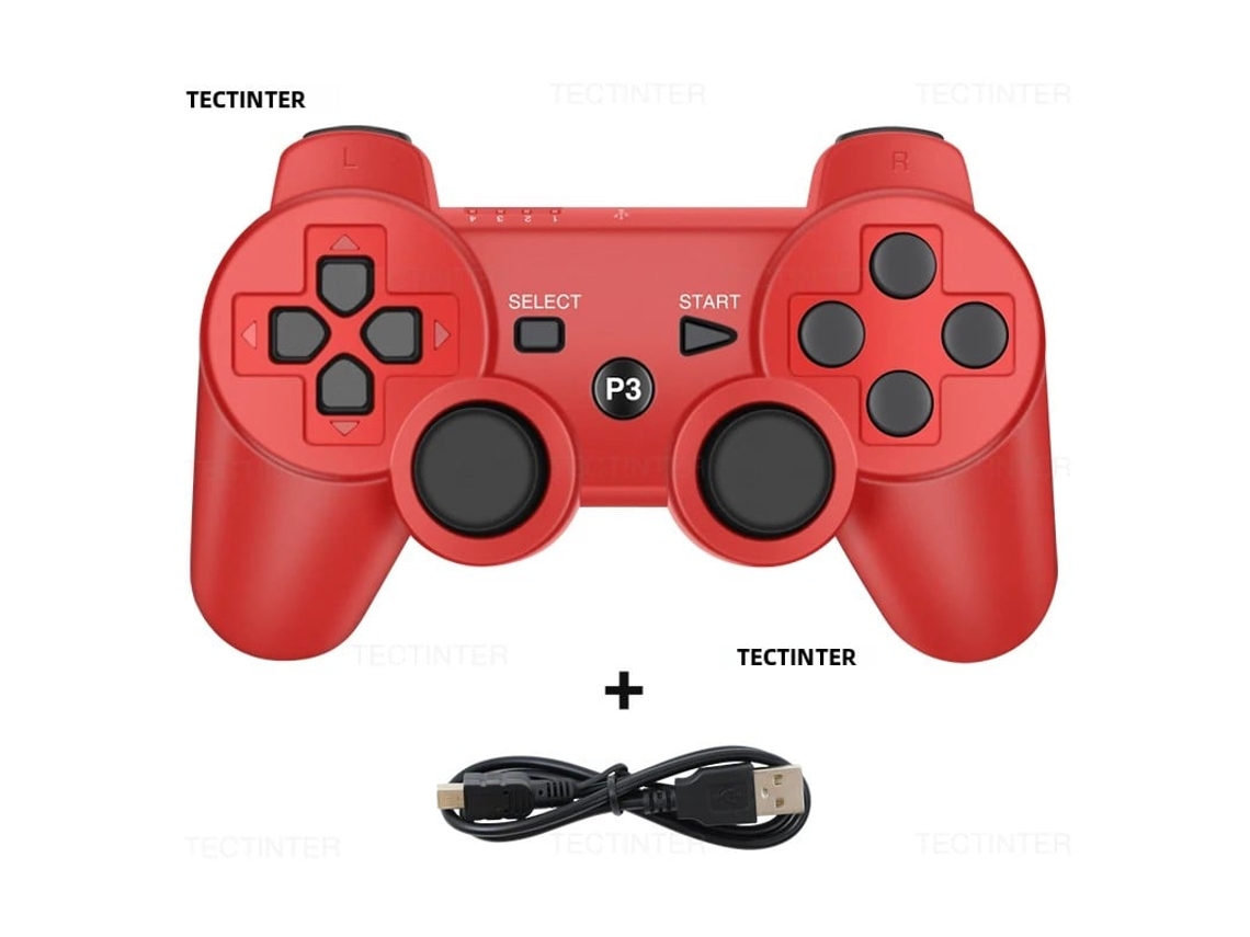 Controlador Bluetooth Joystick Seis Eixos Bateria Sony MDUG