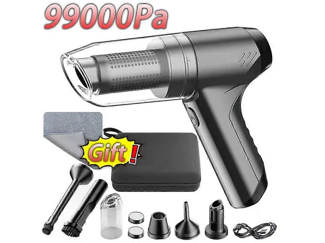 Aspirador De Pó Automotivo 3 Em 1, Aspirador De Pó Sem Fio, Bomba De Vácuo Portátil Para Casa, Sem Fio, Sucção Potente E Forte Aquaforge