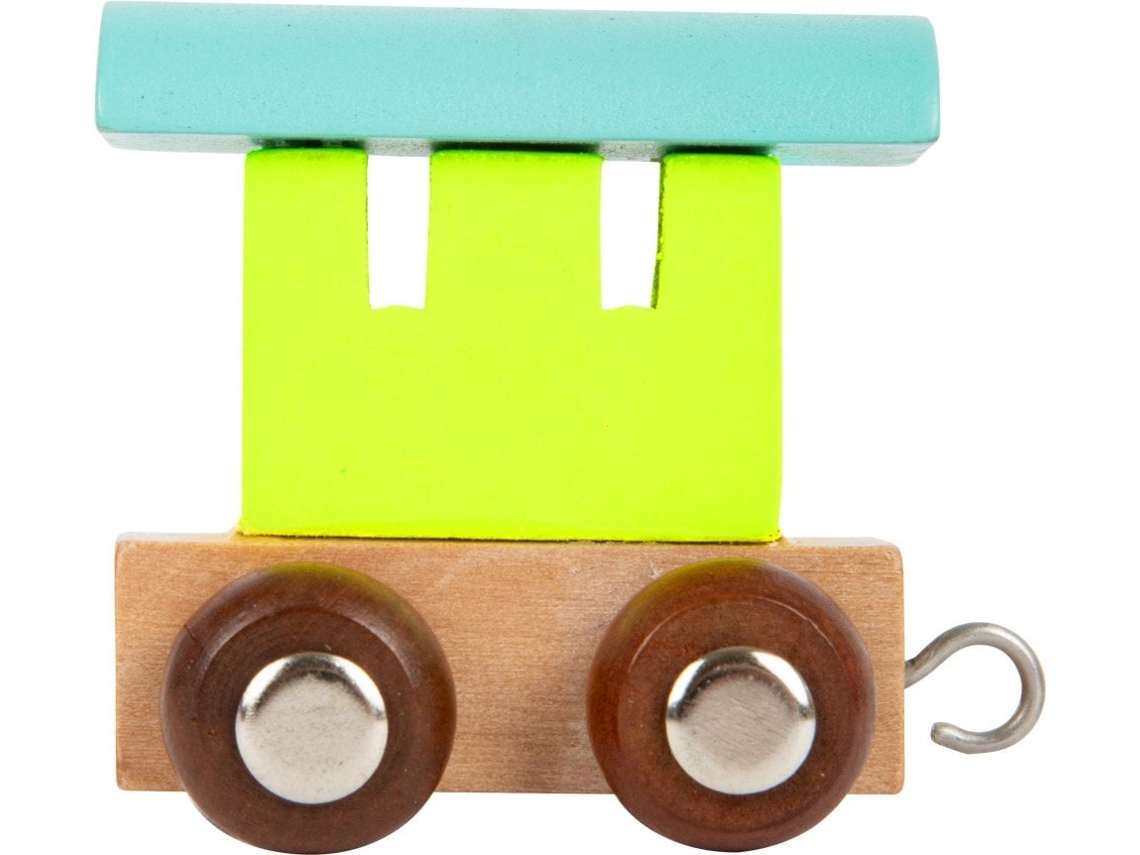 Vagão De Trem De Madeira Colorido Small Foot Acessório Para Trem De Brinquedo