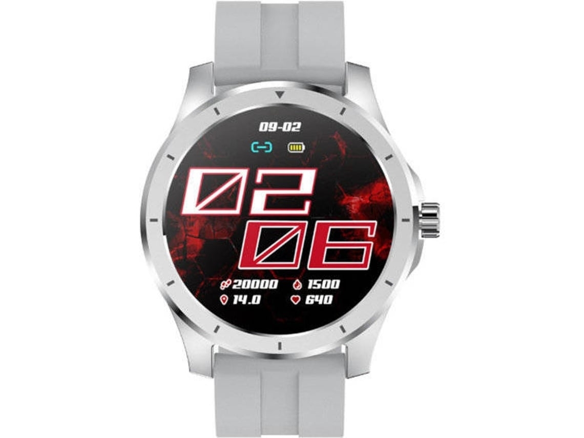 Smartwatch ALIMENTATION Yiz695 Prateado
