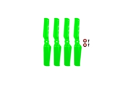 Conjunto de Pás de Cauda de Substituição para Helicóptero Goosky S2 MDUG (verde)
