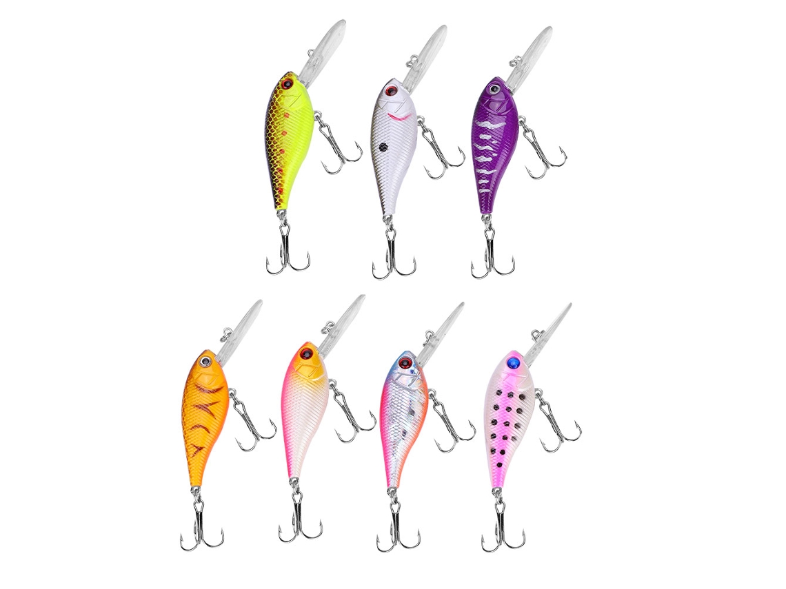 Minolure Fishing Lures (fishing Tackle Bait, 7pcs Sold As A Set)