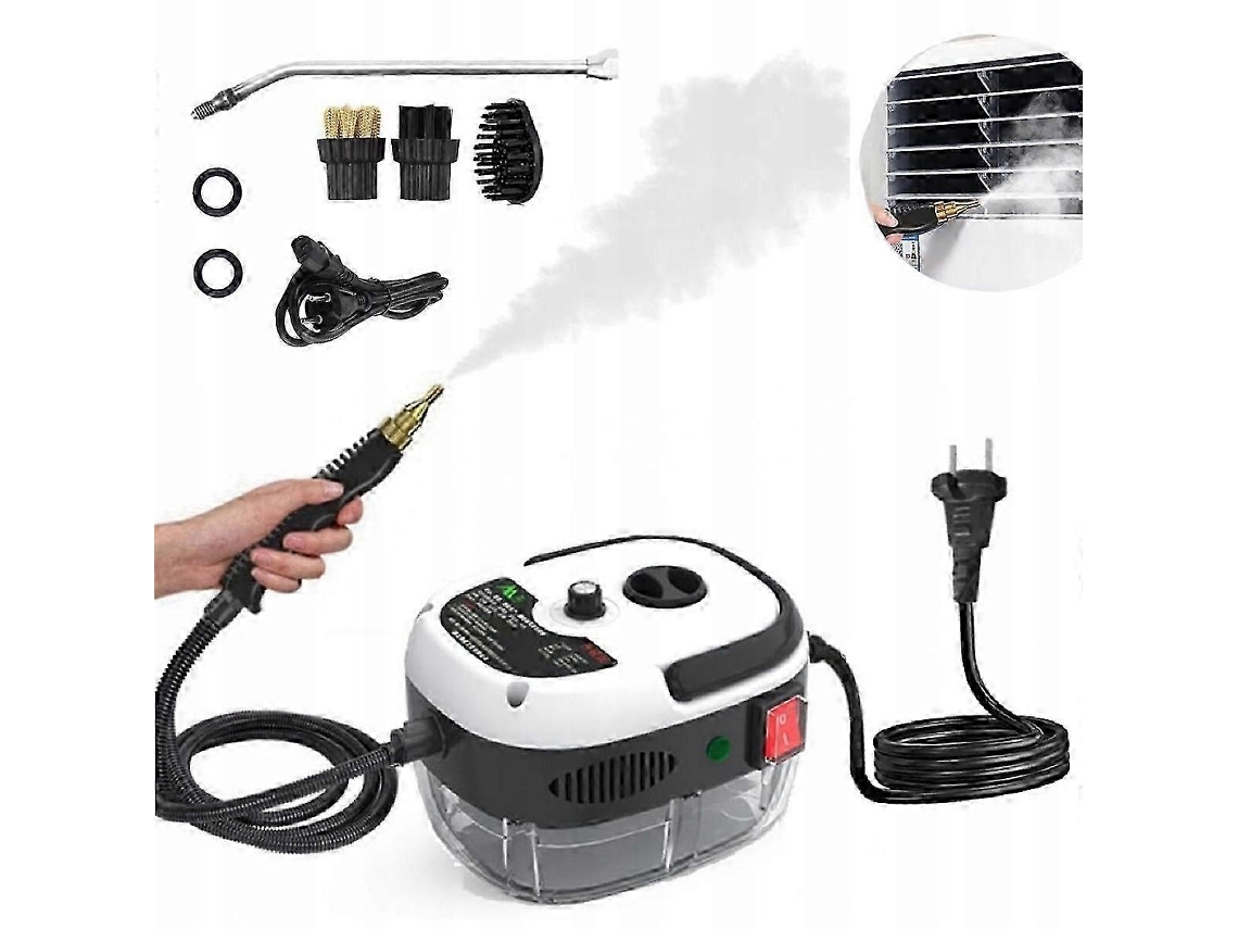 Conjunto de Limpador a Vapor BRILVIBERA para Janelas 2026 com 2500 W e Reservatório de 1000 Ml