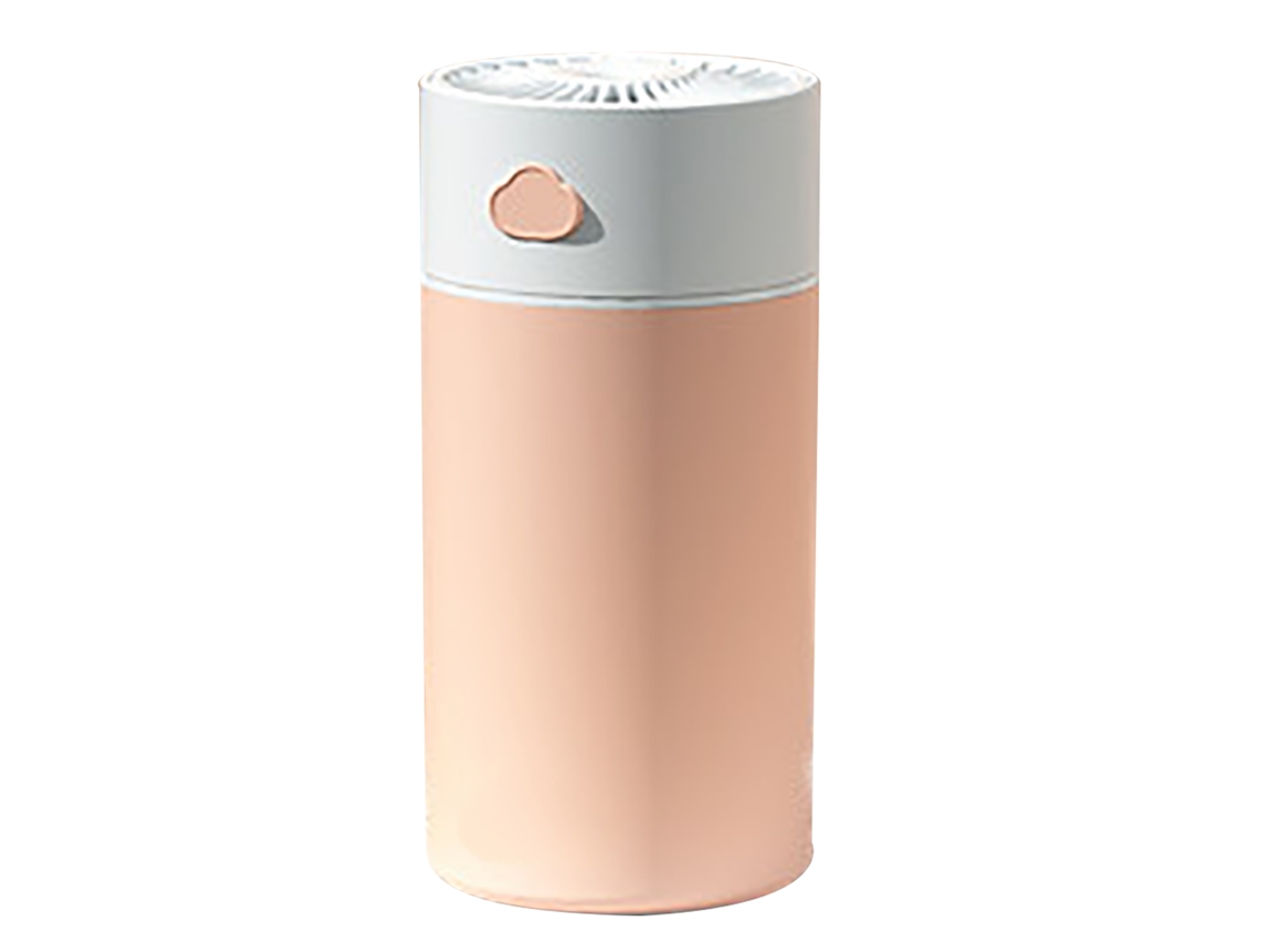 Humidificador portátil de 400ml para dormitório, trabalho e carro, nebulizador USB rosa LAXISCREED