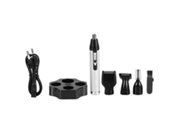2026 kit de Afeitado Eléctrico Recargable 4 En 1: Depilador de Pelo Nasal, Cepillo de Cejas Y Limpieza Facial