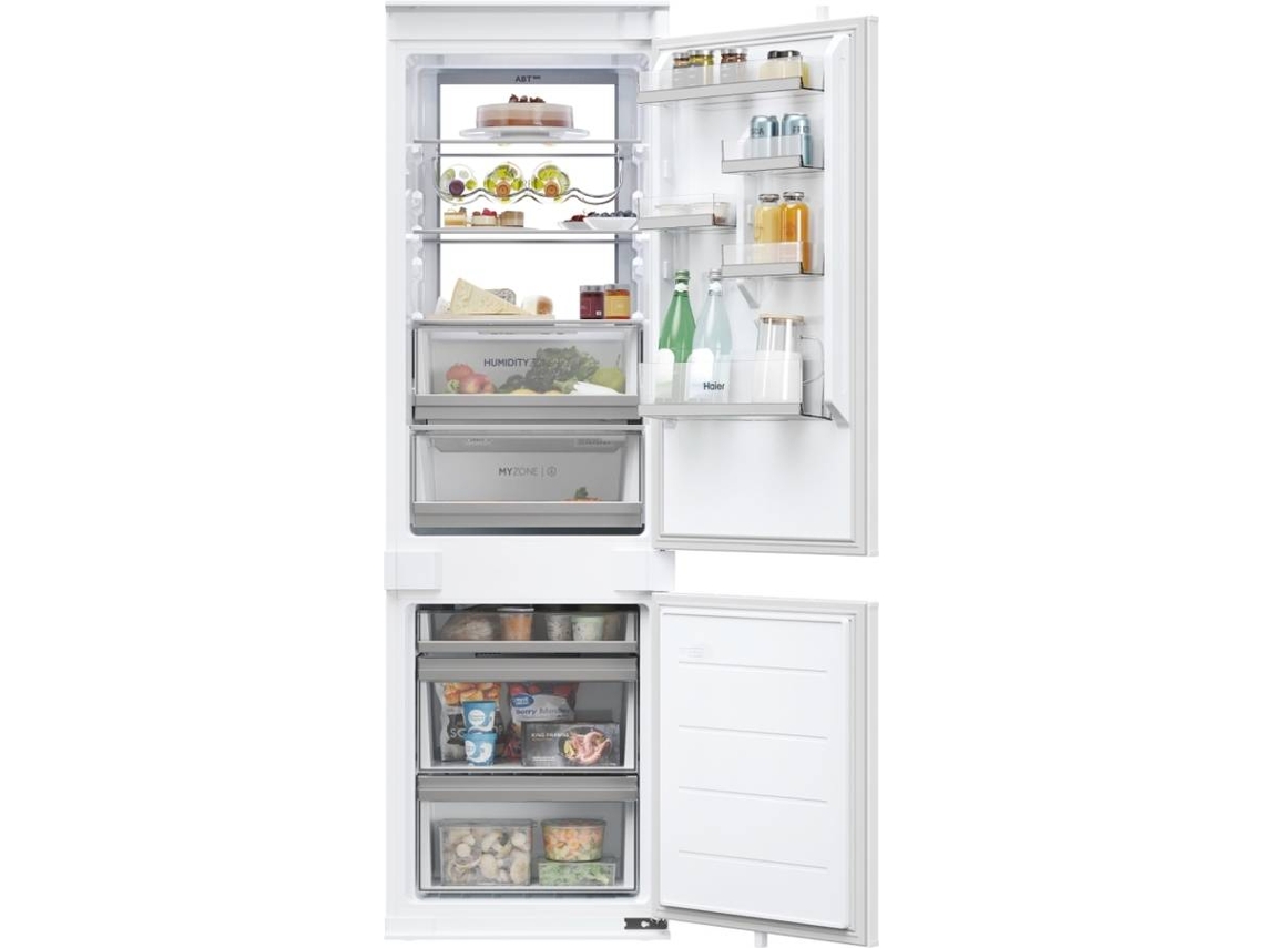 Frigorífico Combinado Encastre HAIER HBW7518C (No Frost - 177 cm - 268 L - Branco)
