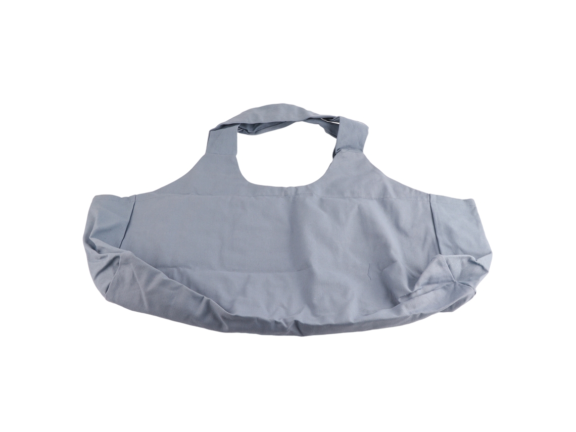 Mochila de Yoga Oversized com Grande Capacidade para Roupa Fitness e Equipamentos de Viagem Cinza S/MARCA