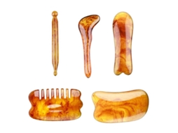 Pedras de Massagem no Rosto 5 Partes