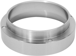 Funil De Dosagem Inteligente Em Alumínio Com Anel Dosador Para Café, Ideal Para Baristas, Cor Prata, 58mm