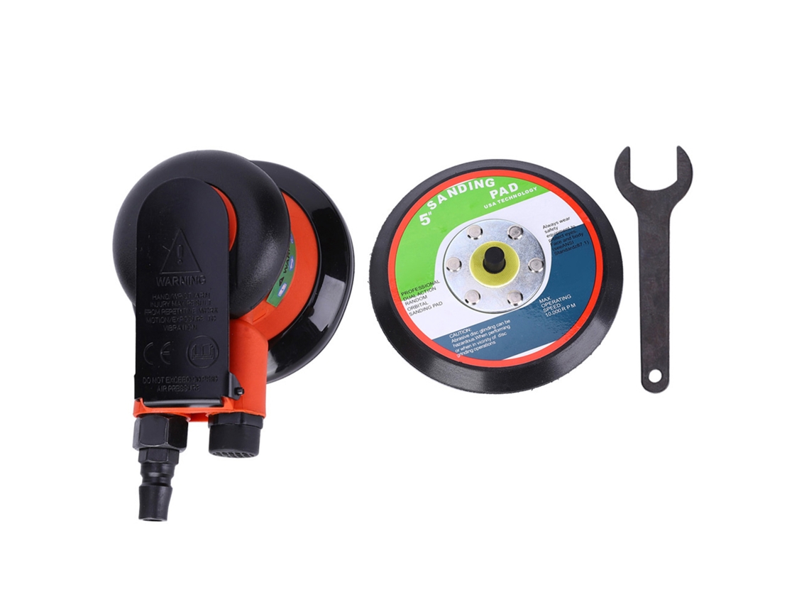 Lixadeira Pneumática De 5 Polegadas, Máquina De Lixa E Polimento Manual, Ferramenta De Ar Para Carro E Pedra