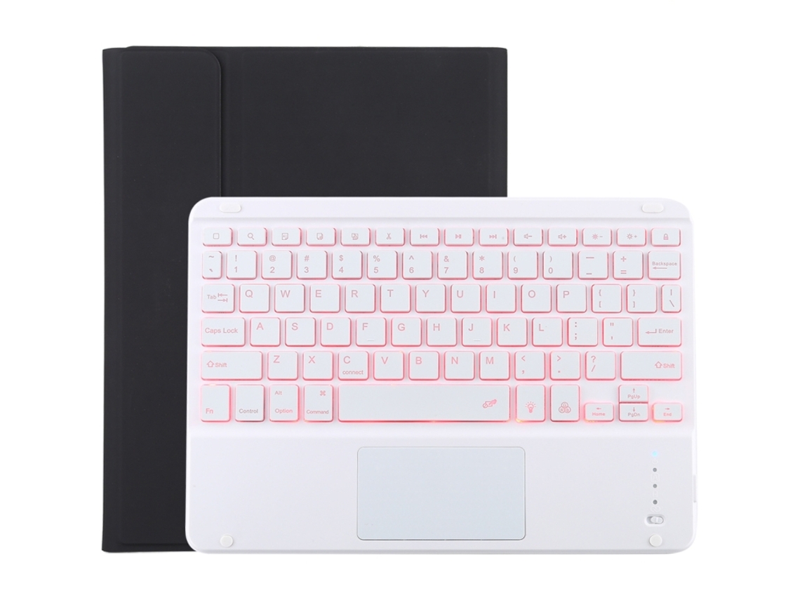 Capa De Microfibra Com Teclado Branco Bluetooth Destacável Para Ipad Pro 11 Polegadas 2018 2020 2021 2022 Português