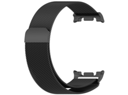 Pulseira Milanese Em Aço Inoxidável Com Malha Metálica Para Samsung Galaxy Watch 9 Preto Hexinyigjly
