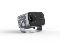 Projetor inteligente CXC 4K com Wi-Fi 6 e Bluetooth, foco motorizado e correção automática de distorção trapezoidal para home theater