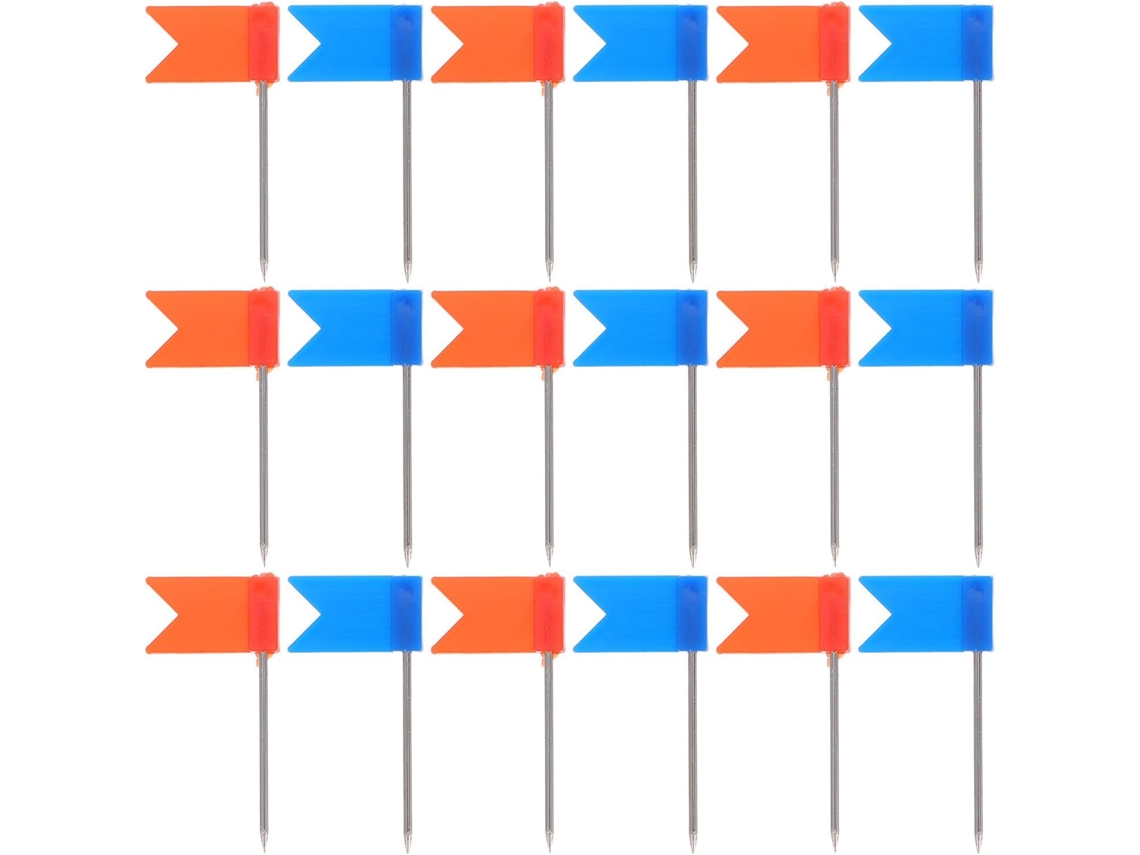 200 Tachinhas Com Formato Bandeira Para Quadros Cortiça E Mapas, Com Pontas De Ferro E Plástico, Ideias Para