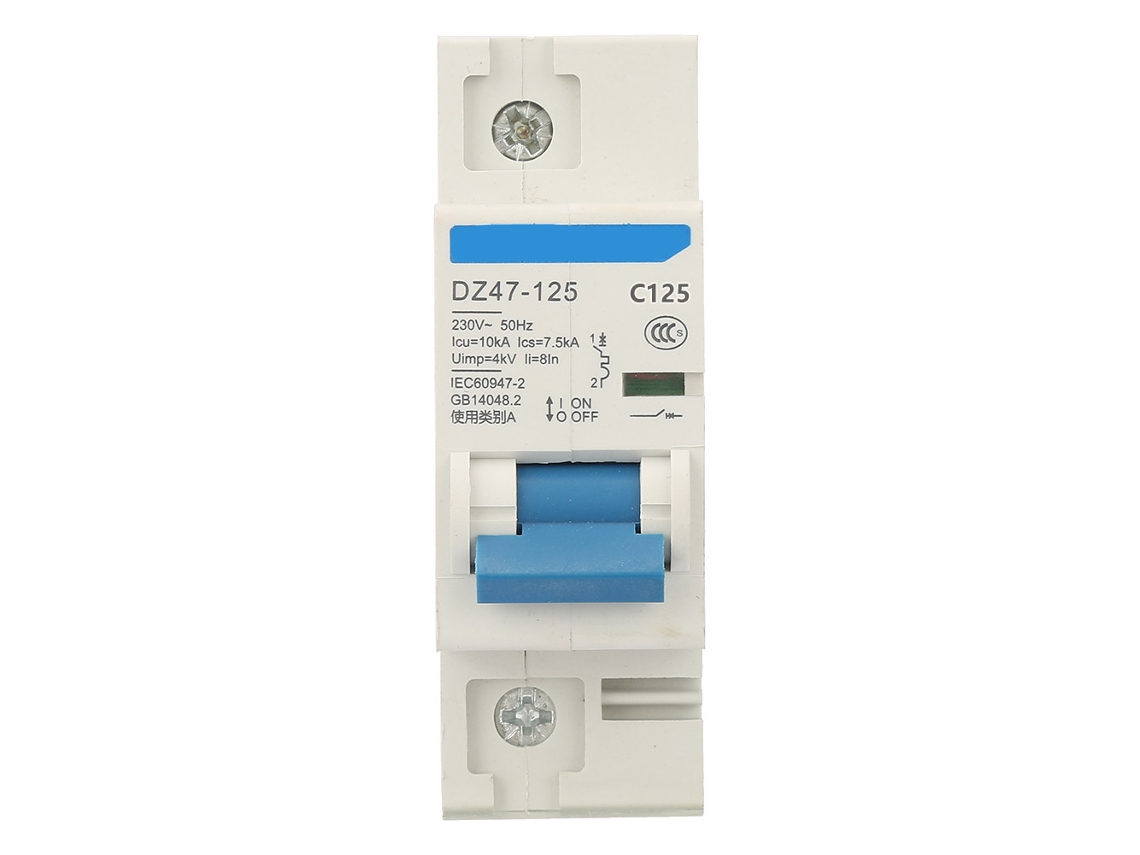 Interruptor de Circuito Aire 230v 1 Polo 125a | S/MARCA