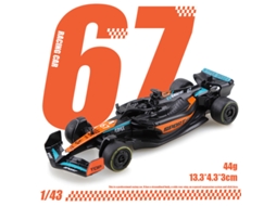 Miniatura De Carro De Corrida Em Liga Metálica Na Escala 1/43, Um Brinquedo Para Meninos E Crianças.