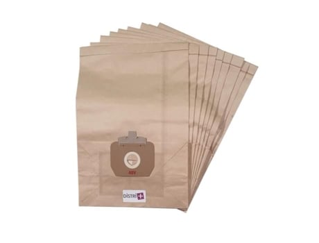 Saco de Aspirador Compatível com Taski Bora 12 Vento 8 Vento 15 Cleanfix Sw20 Sw21 Bolsa de 10 Sacos de Papel DISTRI