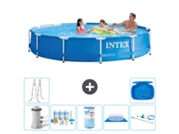 Intex Piscina Com Estrutura Redonda - 366x76 Cm - 8-peças S31749