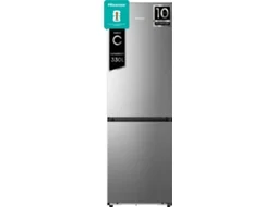 Frigorífico Combinado HISENSE Kitchen Fit RB3K330SAIC (No Frost - 185.6 cm - 330 L - Cinzento)