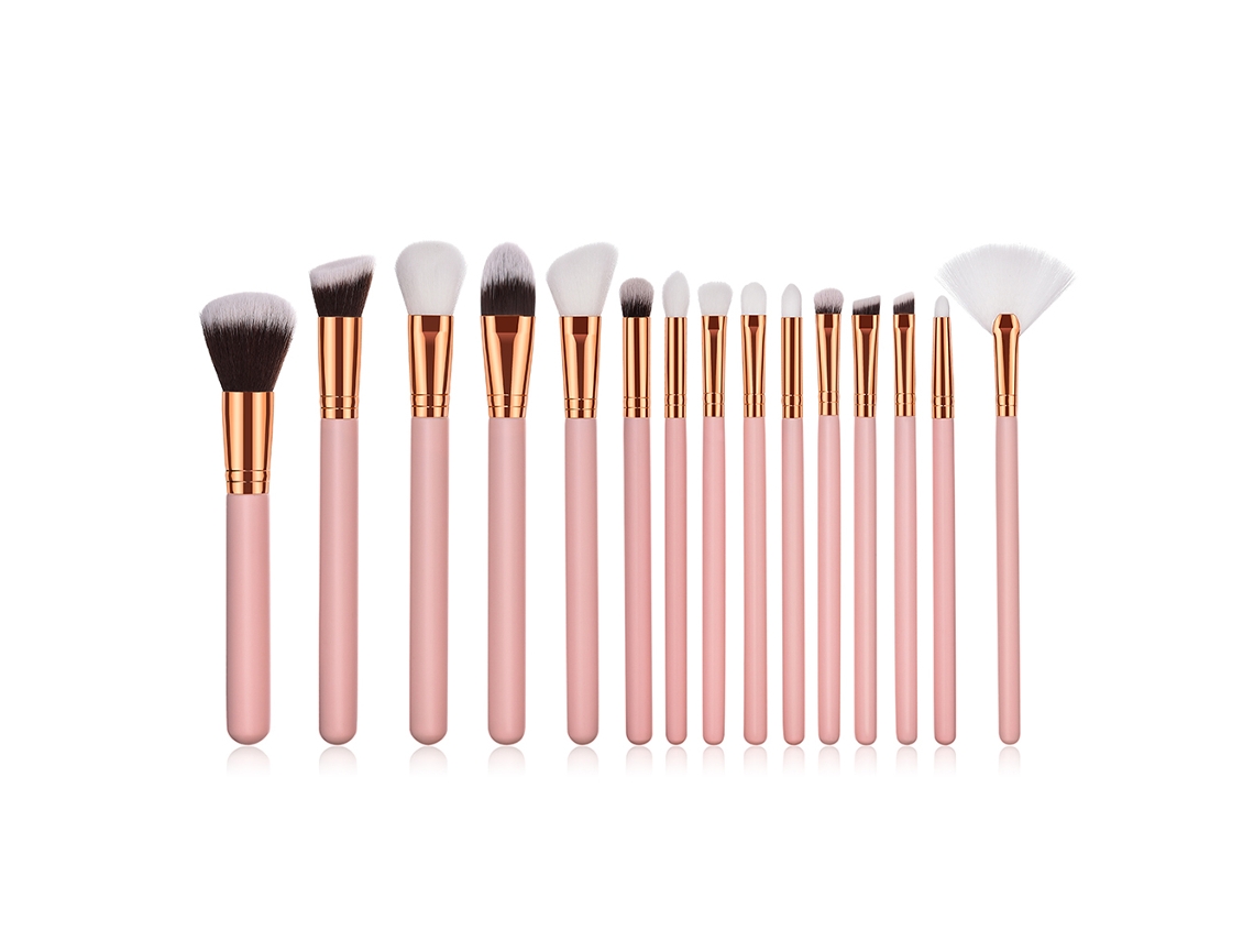 Kit De Pincéis Maquiagem Olhos E Contorno