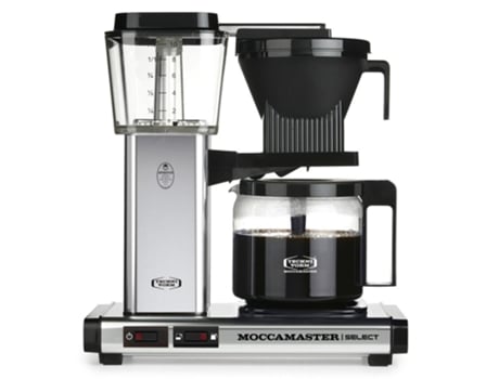 Moccamaster Kbg Select Polished Silver Completamente Automático Cafeteira de Filtro 1.25 L