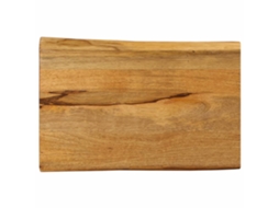 Vidaxl Tampo De Mesa C/ Borda Viva 60x40x3,8 Cm Mangueira Maciça