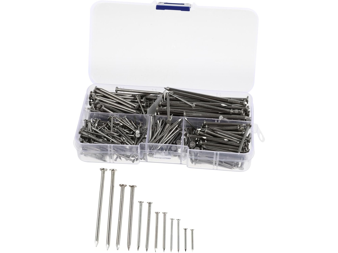 Conjunto Com 460 Pregos Redondos Em Aço Inoxidável 304 Para Pendurar