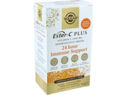 Chá SOLGAR Éster-C Plus Efervescente (7 carteiras de 10.6g (Laranja))