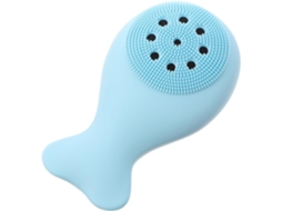 Escova De Banho Silicone Dupla Face, Esfoliante Corporal Prático E Suave Para Limpeza Massagem, Ideal Para Adultos, Azul