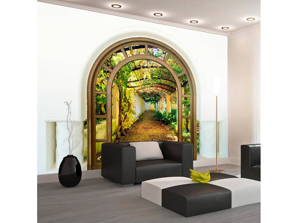 Papel de Parede 3D ARTGEIST Door To Secret Garden (300x210 cm)