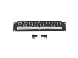 Módulo Display Led De 8 Dígitos 7 Segmentos 0.56 Polegadas Azul 74hc595 3 Pinos 5v