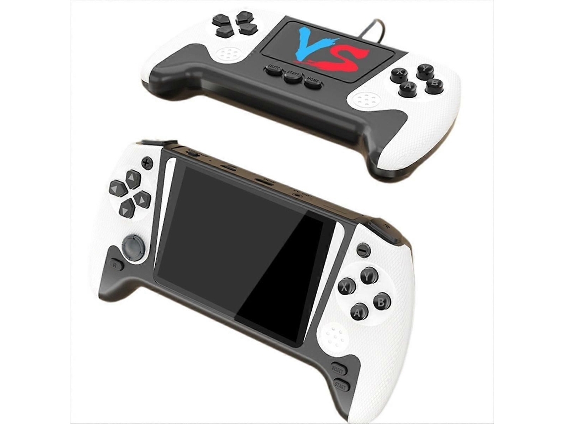 Console de Videogame Portátil 500 em 1, 3,5 Polegadas, Estilo Arcade Retrô, Branco GOKOCO