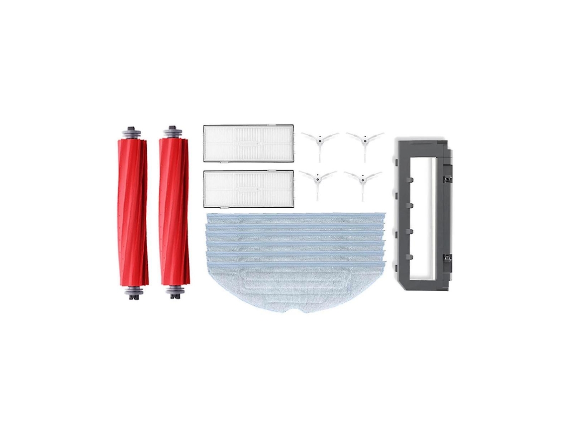 Acessórios de Aspirador Pacote com 15 unidades para S7 T7S Plus G10 G10S Pro Vacuum Robot Substituição Mop Pano de Limpeza Escova Filtro Pano