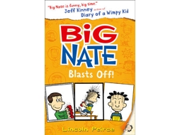 Livro Big Nate Blasts Off de Lincoln Peirce (Inglês)