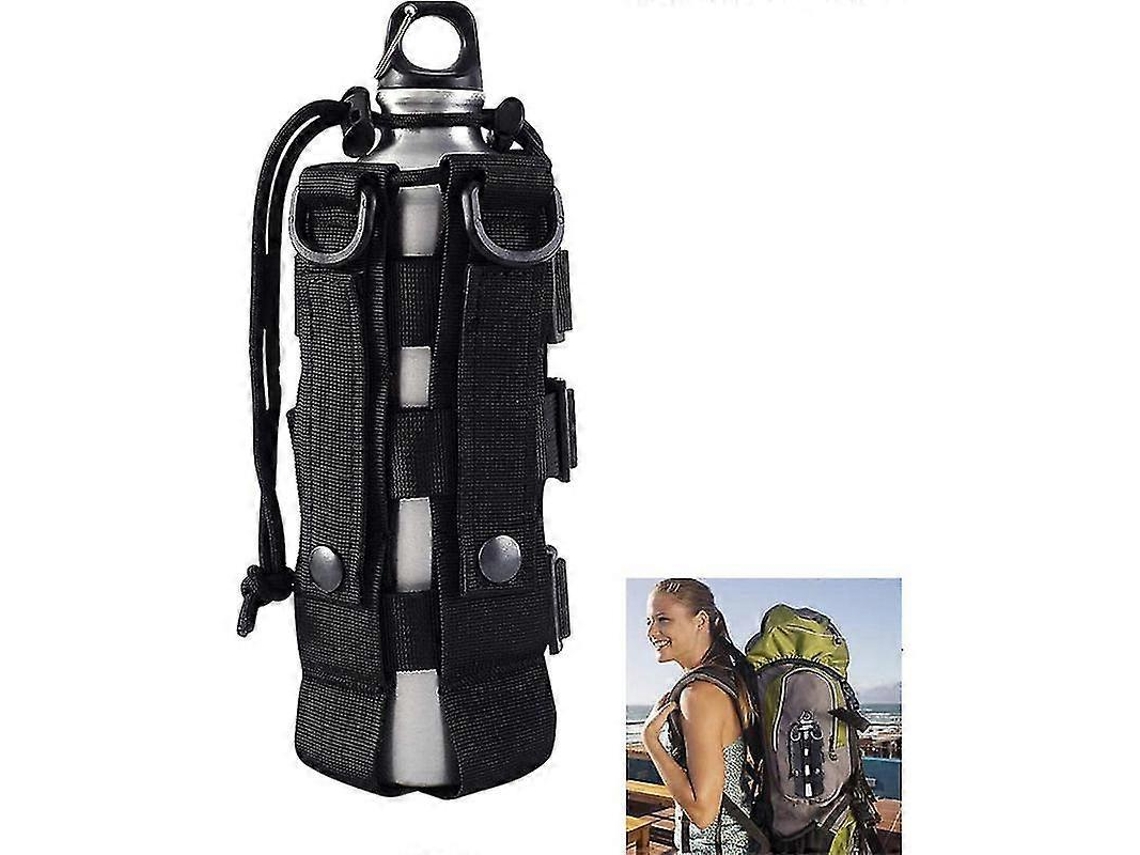 Funda para Botella Táctil Ajustable Con Cuerda Elástica Y Hebilla Resistente Al Agua para Actividades Al Aire Libre