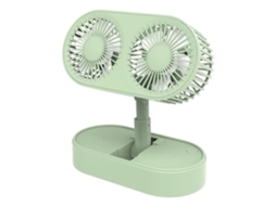 Ventilador Mesa Dobrável Rotativo 3 Velocidades Usb