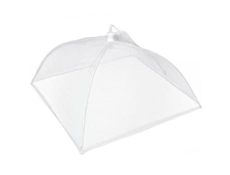 Campânula Alimentar Dobrável Paris Prix 30cm Branco Proteção Anti Insetos Prático E Útil