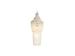 Luminária de Teto Artesanal em Formato de Concha, 54x54x130cm ALEXANDRA HOUSE LIVING