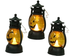 Decorações Para Festa De Abóbora 3 Luminárias De Halloween Artesanais E Decorativas Decorações Para Festa De Abóbora 3 Luminárias De Gokoco